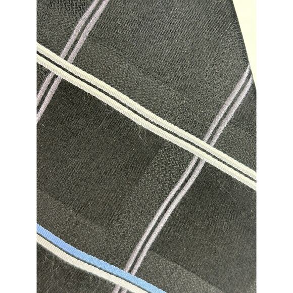 Silk & Microfiber Neck Ties (LOT OF 3) Red Blue Black Men Tie Stacy Adams, Jones - Picture 4 of 4